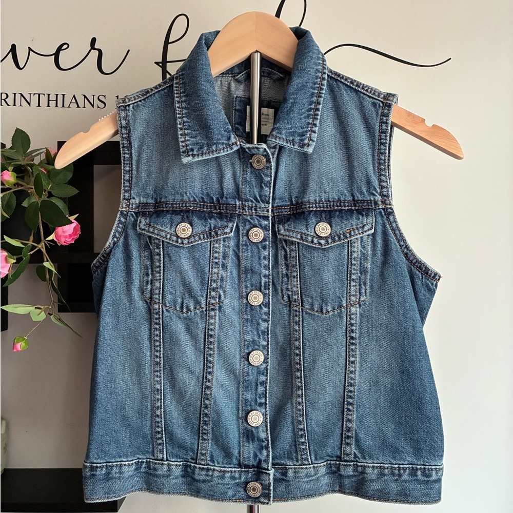 GAP Kids Classic Blue Denim Jacket XXL